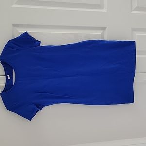 Old Navy royal blue t shirt dress